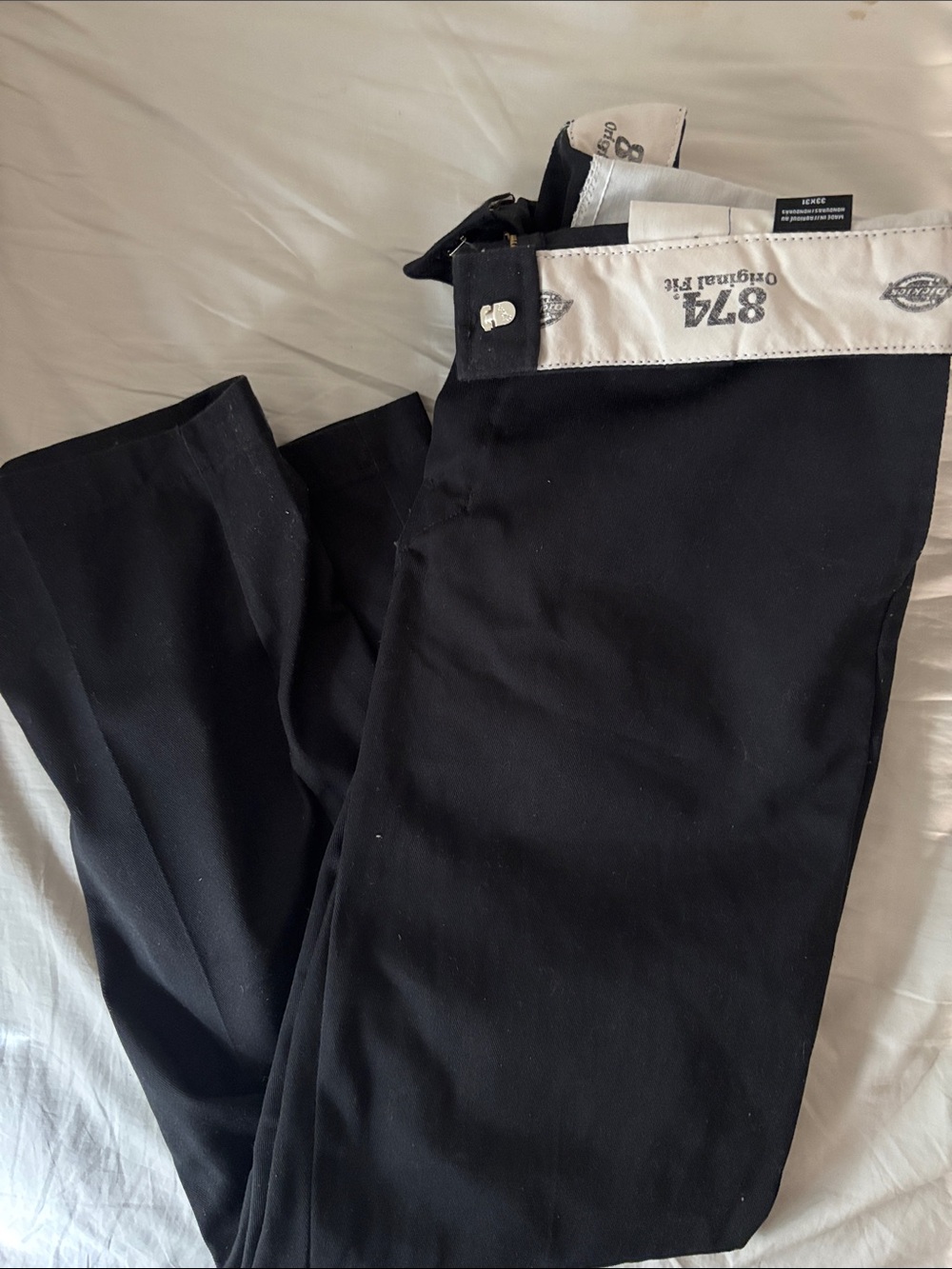 Dickies Black Pants - Straight Fit